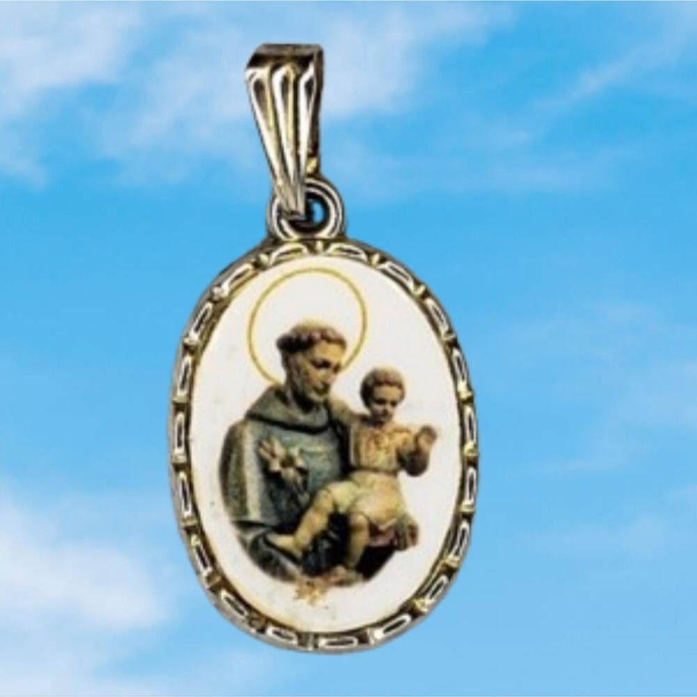 St Anthony Religious Pendant